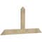 Ekena Millwork Portland Rough Sawn Timber Gable Bracket, Douglas Fir, 72"W x 33"H x 2"D x 6"F, 11/12 Pitch GBW072X33X0206POR00RDF - alternate 2